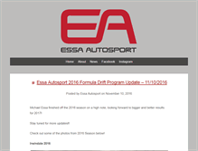 Tablet Screenshot of essaautosport.com